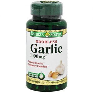 Nature's Bounty Garlic 5228 - 1,000 mg - 100 Softgels