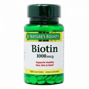 Nature's Bounty Biotin - 1,000 mcg - 100 Tabletes