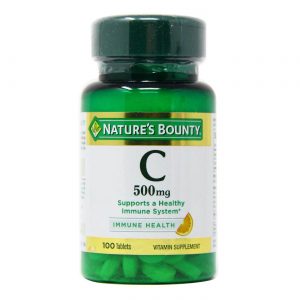 Nature's Bounty, Vitamina C 500 mg - 100 Tabletes