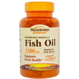 Óleo de peixe 1,200 mg - 85 Cápsulas em Gel