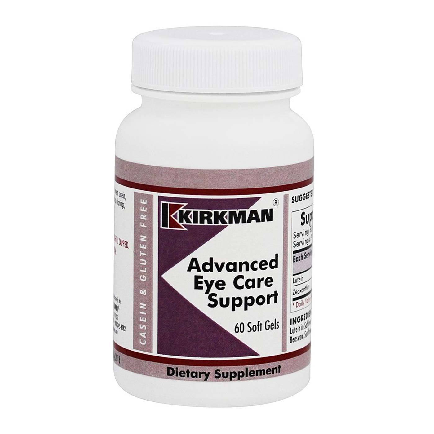 Kirkman Labs Advanced Eye Care Support - 60 Cápsulas em Gel