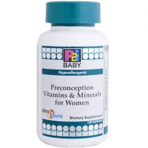 Kirkman Labs, P2i Baby™ - Vitaminas e Minerais prescritos para mulheres - 120 Cápsulas
