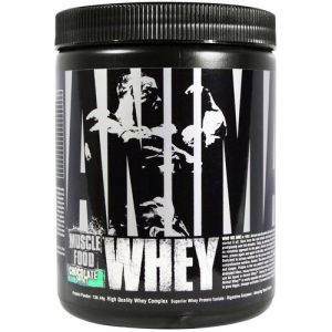 Universal Nutrition Animal Muscle Food Whey, Chocolate de menta - 136 g Trial Size