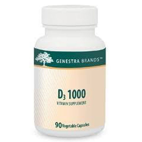 Genestra D3 - 1,000 IU - 90 Cápsulas Vegetarianas