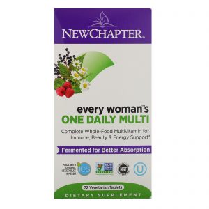 New Chapter, Every Woman's One Daily Multi, 72 Comprimidos