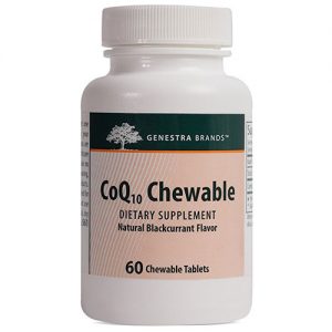 Genestra, CoQ10 60 mg - 60 Tabletes Manstigáveis