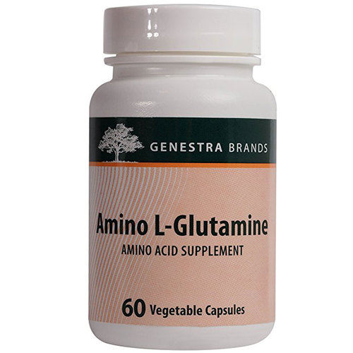 Genestra Amino L-Glutamina - 500 mg - 60 Cápsulas Vegetarianas