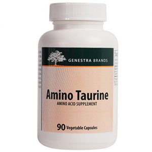 Genestra Amino Taurina - 400 mg - 90 Cápsulas Vegetarianas