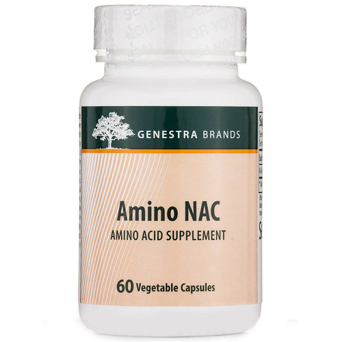 Genestra Amino NAC - 60 Cápsulas Vegetarianas