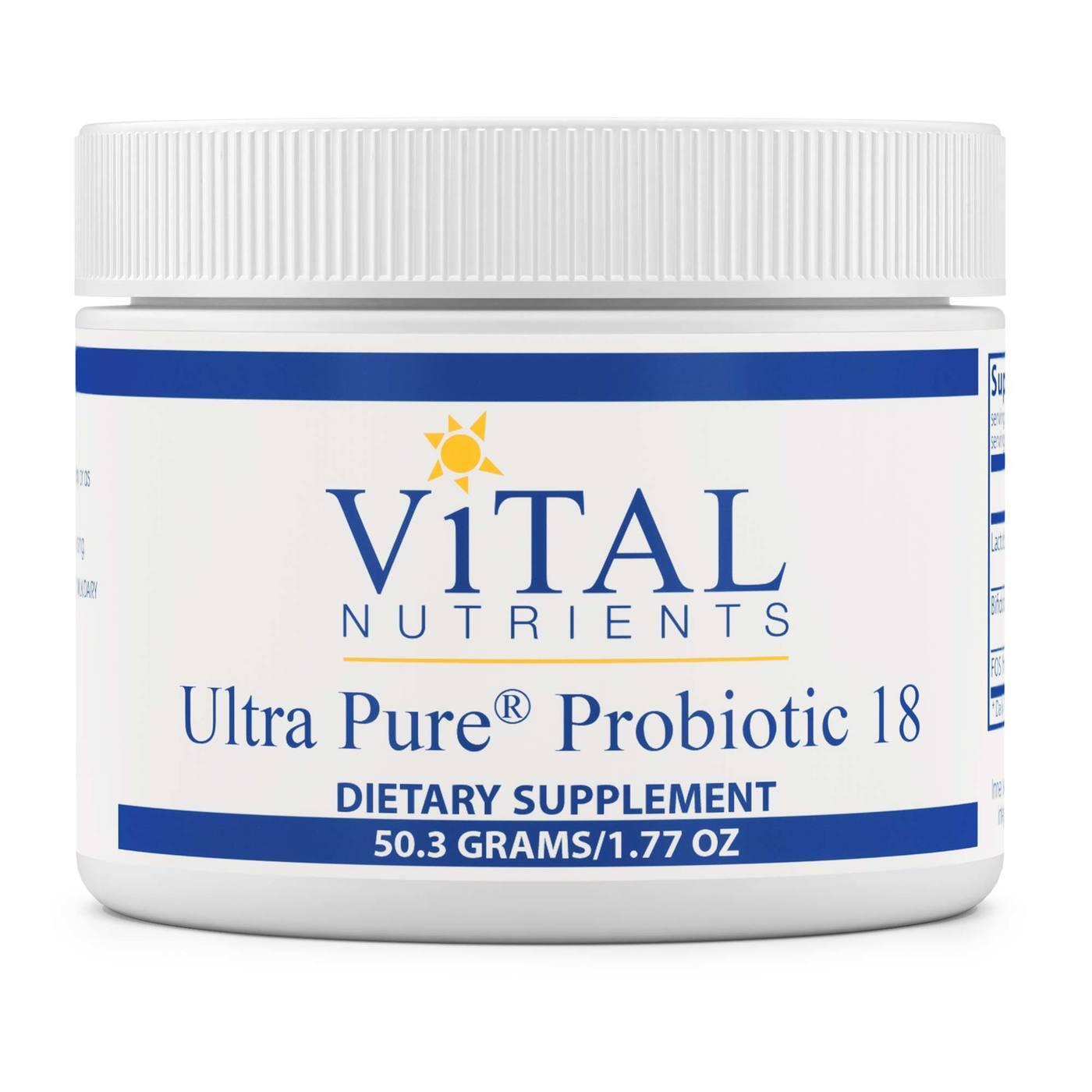Vital Nutrients, Ultra Pure® Probiótico 18 - 50.3 g (1.77 oz)