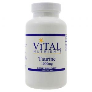 Vital Nutrients, Taurina 1000 mg - 120 Cápsulas