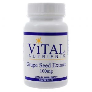 Vital Nutrients Grape Seed Extract 100 mg - 90 Vegetarian Capsules