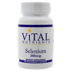 Vital Nutrients, Selênio 200 mcg - 90 Cápsulas Vegetarianas