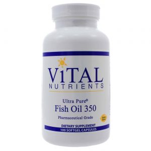 Vital Nutrients, Óleo de Peixe Ultra Puro - Limão - 100 Cápsulas em Gel