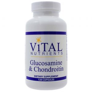 Vital Nutrients, Glucosamina e Sulfato de Condroitina - 120 Cápsulas