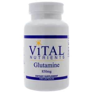 Vital Nutrients, Glutamina 850 mg - 100 Cápsulas