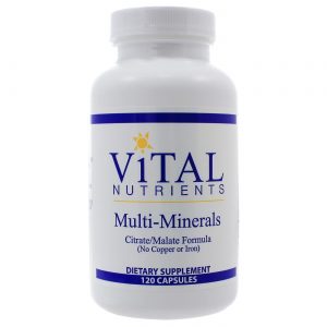 Vital Nutrients, Multi-Minerals (Citrato) - 120 Cápsulas