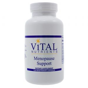 Vital Nutrients, Suporte da Menopausa - 120 Cápsulas Vegetarianas