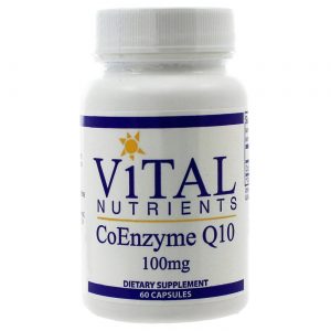 Vital Nutrients, Coenzima Q10 100 mg - 60 Cápsulas