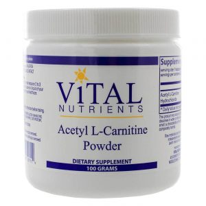 Vital Nutrients, Acetyl L-Carnitine Pó - 100g
