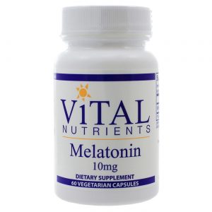 Vital Nutrients, Melatonina 10 mg - 60 Capsules