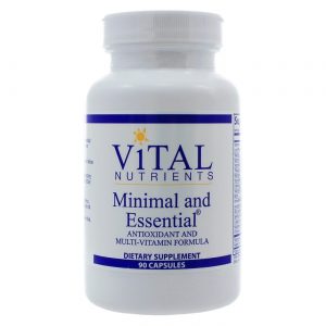 Vital Nutrients, Minimal and Essential® - Multivitamínico e Antioxidante - 90 Cápsulas