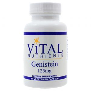 Vital Nutrients, Genisteína 125 mg - 60 Cápsulas Vegetarianas
