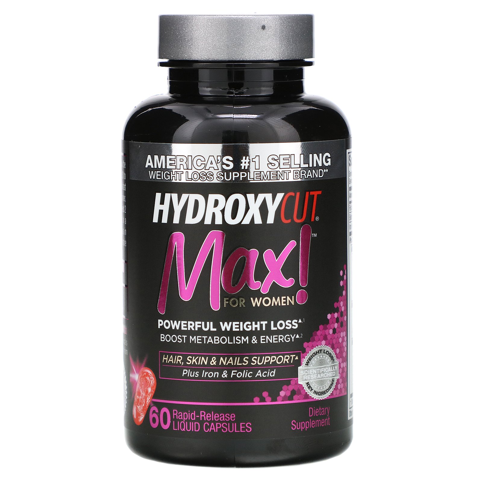 Hydroxycut, Max! For Women, 60 Rapid-Release Liquid Capsules