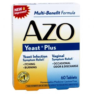 Azo, Levedura Plus - 60 Tabletes
