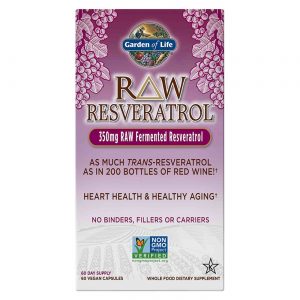 Garden of Life, RAW Resveratrol™ - 60 Cápsulas Vegetarianas