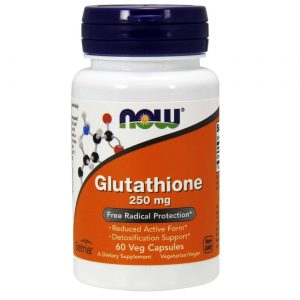 Now Foods, Glutationa 250 mg - 60 Cápsulas Vegetarianas