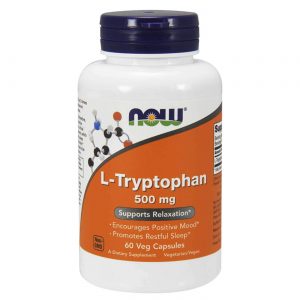 Now Foods, L-Triptofano 500 mg - 60 Cápsulas Vegetarianas