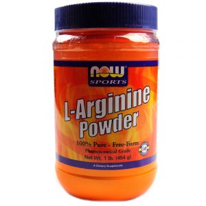 L-Arginina em Pó 100% Pura Now Foods 454 g
