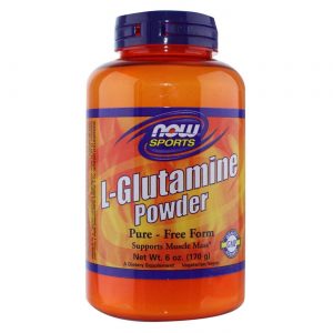 Now Foods, L-Glutamina em Pó 100% Pura - 170 g