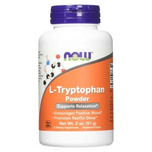 Now Foods, L-Triptofano em Pó - 57g