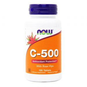 C-500 Now Foods 100 Tabletes