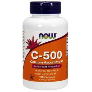 C-500 Buffer 100 Cápsulas - Now Foods