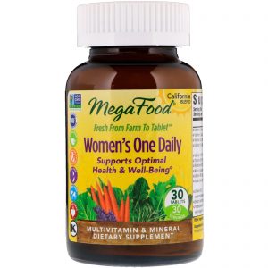 MegaFood, Women's One Daily, 30 Comprimidos