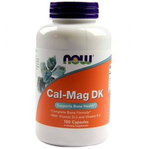 Now Foods, Cálcio-Magnésio DK - 180 Cápsulas
