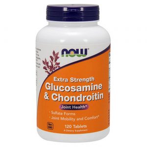 Now Foods, Glucosamina & Condroitina Extra Forte - 120 Tabletes