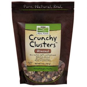 Now Foods, Crunchy Clusters™ Amêndoas Crocantes - 255 g (9 oz)