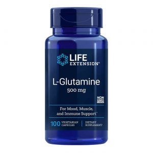 Life Extension, L-Glutamina - 100 Cápsulas
