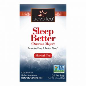 Bravo Tea, Chá Relaxante para Dormir Melhor - 20 Sacos de Chá