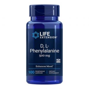 Life Extension, DL-Fenilalanina - 100 Cápsulas