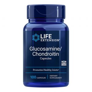 Life Extension, Glucosamina / Condroitina - 100 Cápsulas