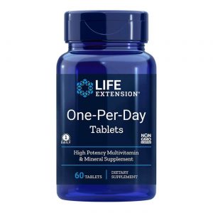 Life Extension, Multivitamínico e Multiminerais - 60 Tabletes