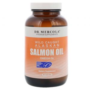 Dr. Mercola, Óleo de Salmão 3000 mg - 90 Cápsulas