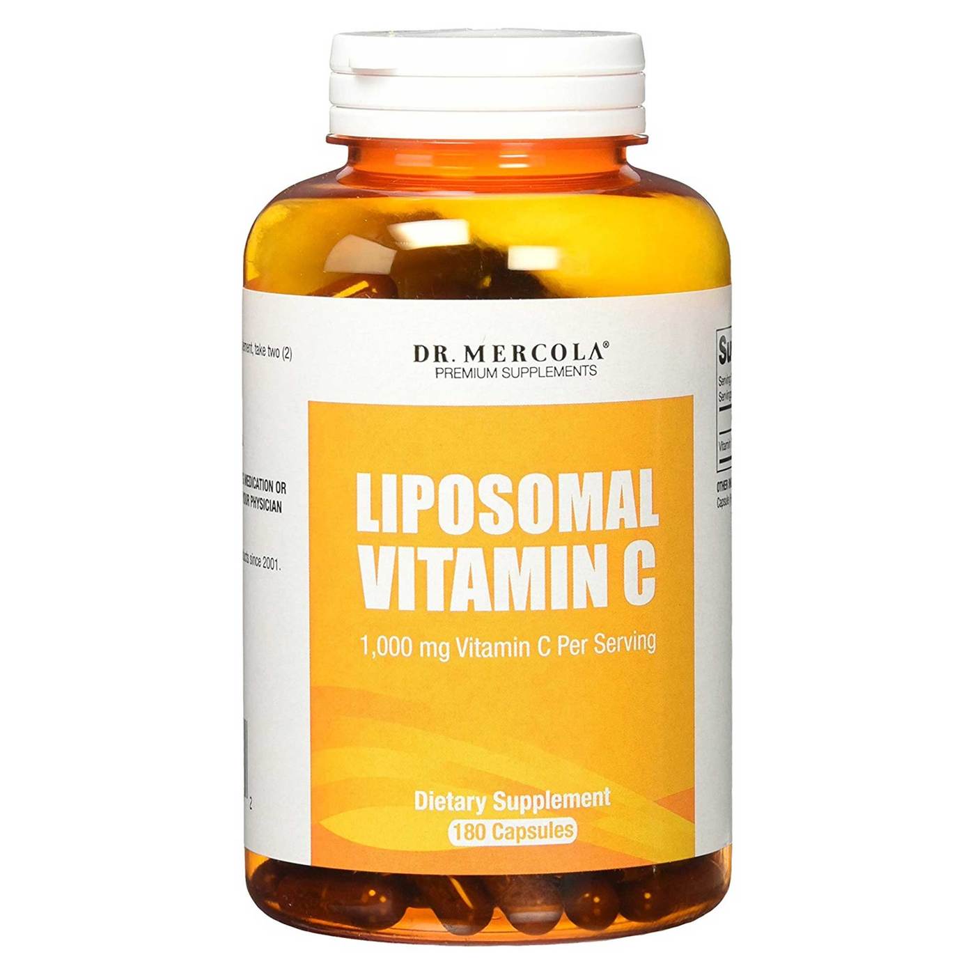 Dr. Mercola Vitamina C Lipossomal - 180 Cápsulas