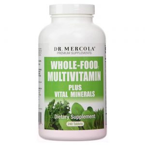 Dr. Mercola, Multivitamínico mais Minerais Vitais - 240 Tabletes