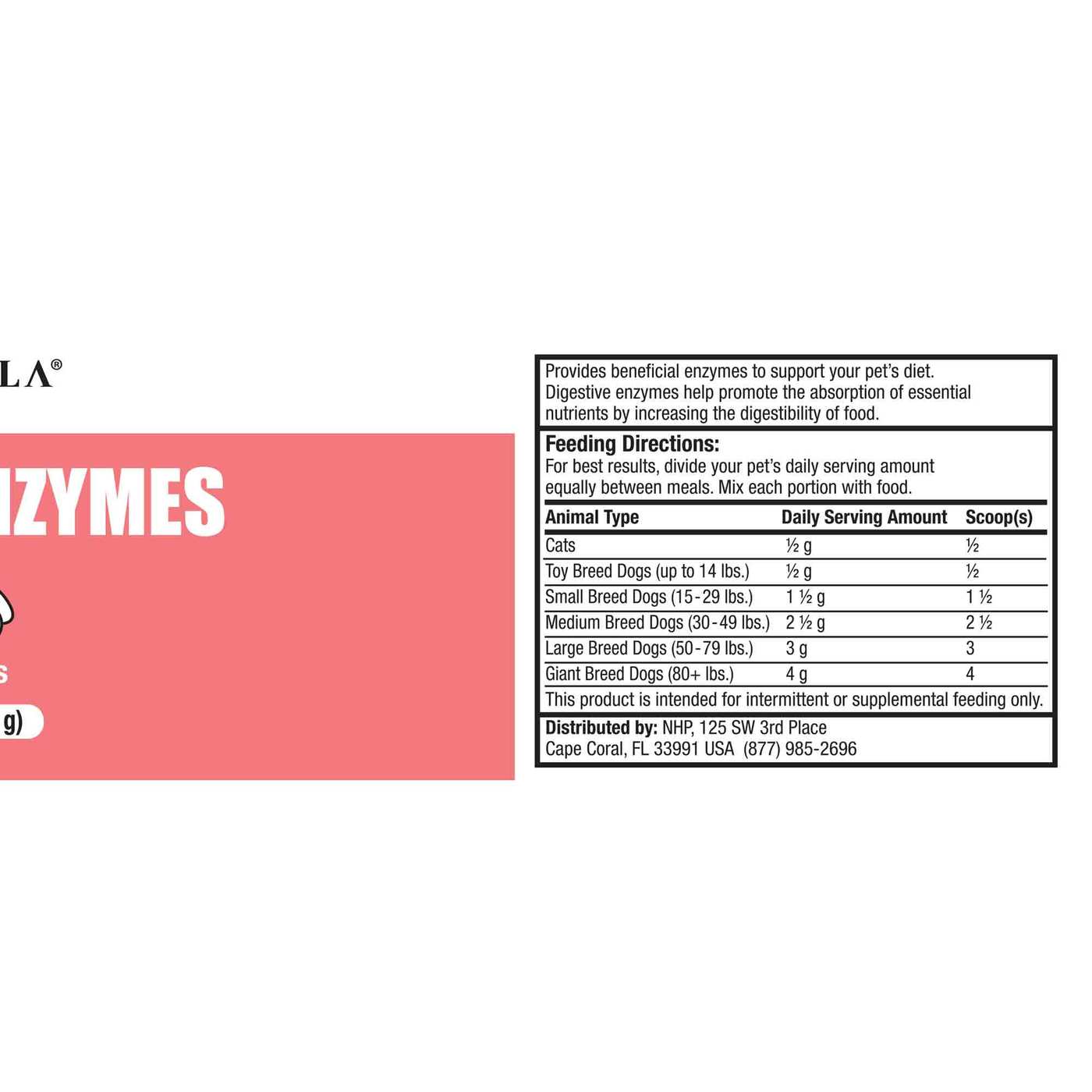 Dr. Mercola, Animais de estimação saudáveis - Enzimas digestivas 150 g - Imagem 3